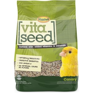 Higgins Vita Seed Canary Bird Food, 5-lb bag