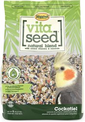 Higgins Vita Seed Cockatiel Bird Food, 5-lb bag
