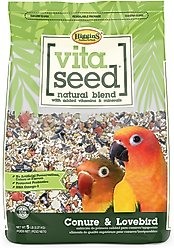 Higgins Vita Seed Conure & Lovebird Bird Food, 5-lb bag