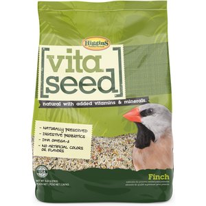 Higgins Vita Seed Finch Bird Food, 5-lb bag
