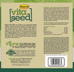 Higgins Vita Seed Finch Bird Food, 5-lb bag slide 2 of 5