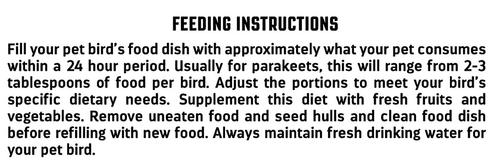 Show full view: Higgins Vita Seed Parakeet Bird Food, 25-lb bag slide 7 of 7