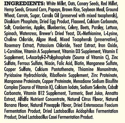 Show full view: Higgins Vita Seed Parakeet Bird Food, 5-lb bag slide 6 of 7