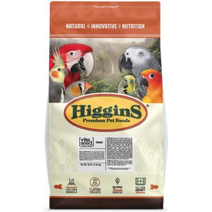 Higgins Vita Seed Parrot Food, 25-lb