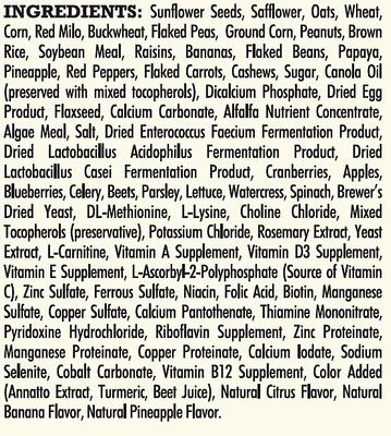 Show full view: Higgins Vita Seed Parrot Food, 25-lb slide 7 of 7