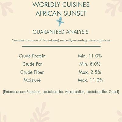 Show full view: Higgins Worldly Cuisines African Sunset Bird Food, 2-oz bag slide 3 of 4