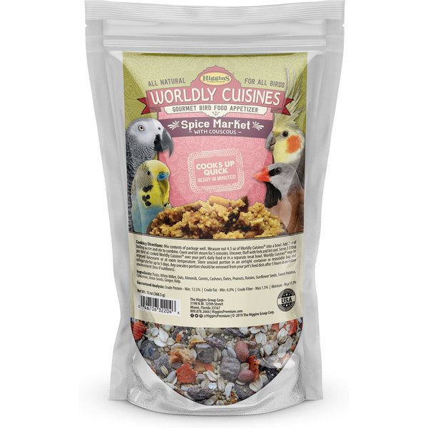 Higgins Worldly Cuisines Spice Market Bird Treats