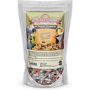 Higgins Worldly Cuisines Tuscan Dream Bird Treats, 13-oz bag