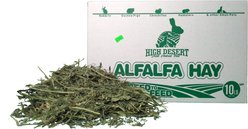 High Desert Small Animal Feed Alfalfa Hay Small Animal Food, 10-lb box