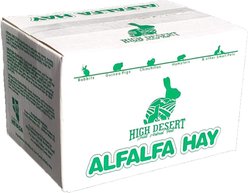 High Desert Small Animal Feed Alfalfa Hay Small Animal Food, 1-lb box