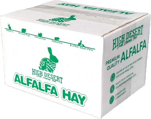 Show full view: High Desert Small Animal Feed Alfalfa Hay Small Animal Food, 1-lb box slide 2 of 2