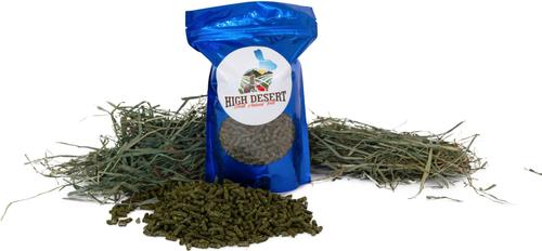 Show full view: High Desert Small Animal Feed Timothy Hay Pellets Small Animal Food, 15-oz bag slide 2 of 3
