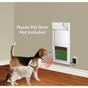 High Tech Pet Products Aluminum Wall Tunnel for Door & Wall Installations Dog & Cat Door, White, Large