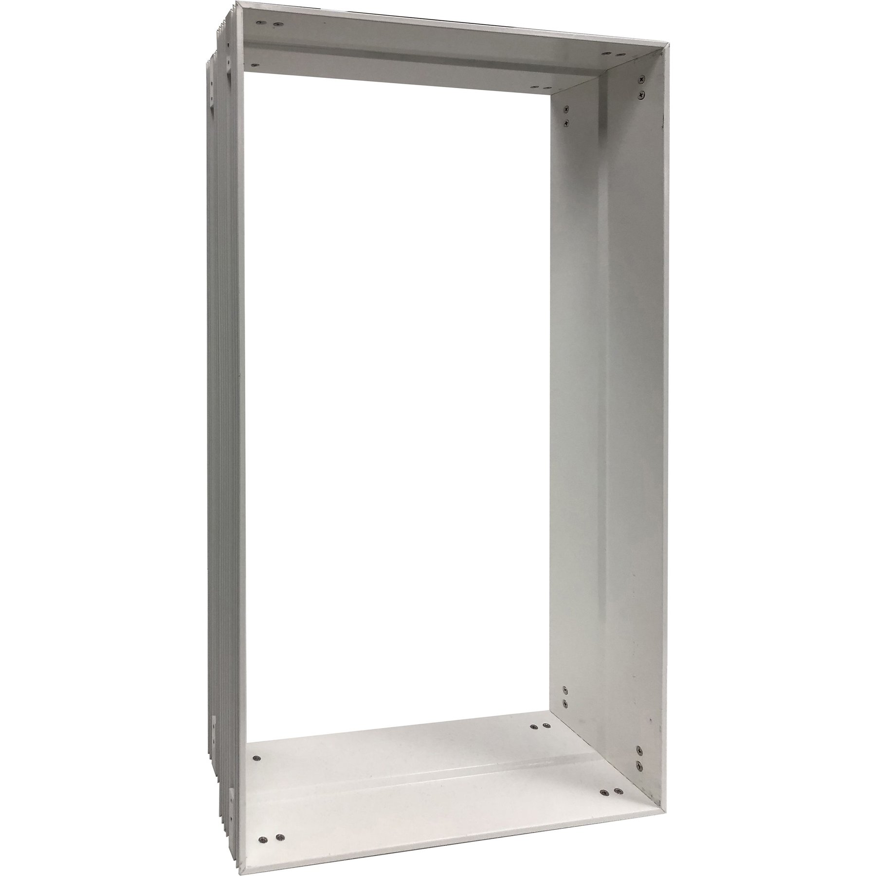 High Tech Pet Products Aluminum Wall Tunnel for Door & Wall Installations Dog & Cat Door, White, Medium