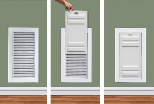 Show full view: High Tech Pet Products Armor Flex Airtight Extreme Weather Magnetic Closure System Wall Mount Pet Door, Medium slide 4 of 8