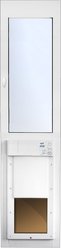 High Tech Pet Products Large Power Automatic Sliding Glass Pet Patio Door, White, Regular