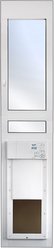 High Tech Pet Products Medium Power Automatic Sliding Glass Pet Patio Door, White, Regular