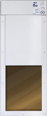 Show full view: High Tech Pet Products WiFi Enabled Smartphone Controlled Automatic Dog & Cat Door, Large slide 1 of 11
