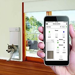 High Tech Pet Products WiFi Enabled Smartphone Controlled Automatic Dog & Cat Door & Wall Installation Kit, Medium slide 2 of 8