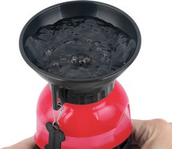 Highwave AutoDogMug Portable Dog Water Bottle & Bowl, 20-oz bottle, Red slide 2 of 5