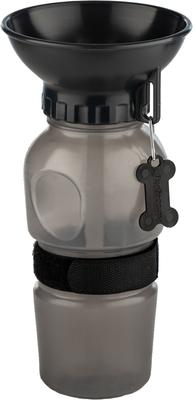HIGHWAVE AutoDogMug Portable Dog Water Bottle & Bowl, Smoke, 20-oz bottle -  Chewy.com