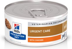 Hill's Prescription Diet a/d Urgent Care with Chicken Wet Dog & Cat Food, 5.5-oz, case of 4