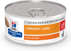 Hill's Prescription Diet c/d Multicare Stress Urinary Care with Chicken Wet Cat Food, 5.5-oz can, case of 4