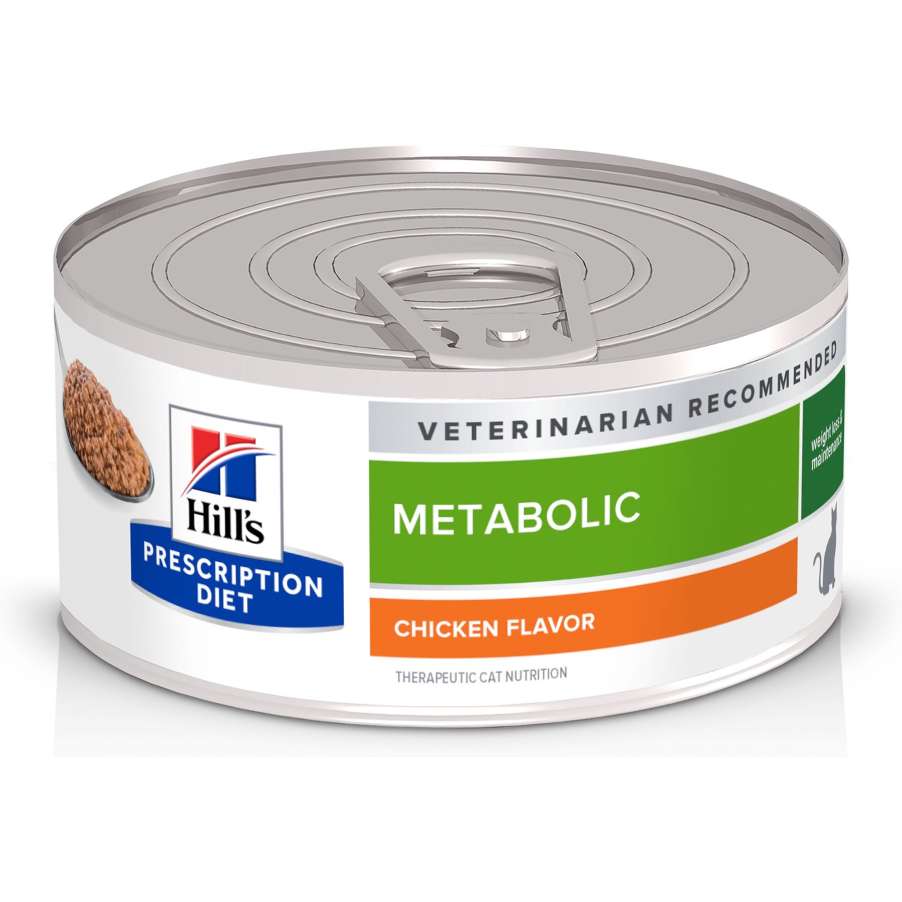 Hill's Prescription Diet Metabolic Weight Management Chicken Flavor Wet Cat Food, 5.5-oz, case of 4
