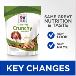 Hill's Grain-Free Crunchy Naturals with Chicken & Apples Dog Treats, 8-oz bag slide 2 of 6