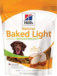 Hill's Natural Baked Light Medium Biscuits with Real Chicken Dog Treats, 2 count bundle slide 1 of 6
