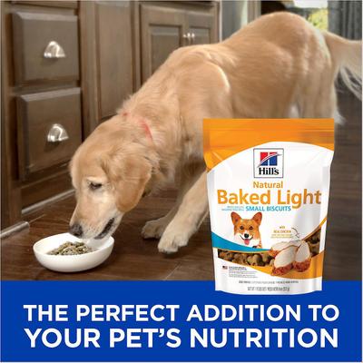 Show full view: Hill's Natural Baked Light Biscuits with Real Chicken Dog Treats, 2 count bundle slide 7 of 10