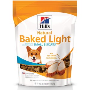 Hill's Natural Baked Light Biscuits with Real Chicken Dog Treats, 8-oz bag