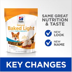 Hill's Natural Baked Light Biscuits with Real Chicken Dog Treats, 8-oz bag slide 2 of 6