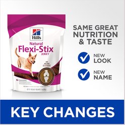 Hill's Natural Flexi-Stix Beef Jerky Dog Treats, 7.1-oz bag slide 2 of 7