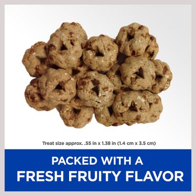 Show full view: Hill's Natural Fruity Snacks with Cranberries & Oatmeal Crunchy Dog Treats, 8-oz bag slide 6 of 10