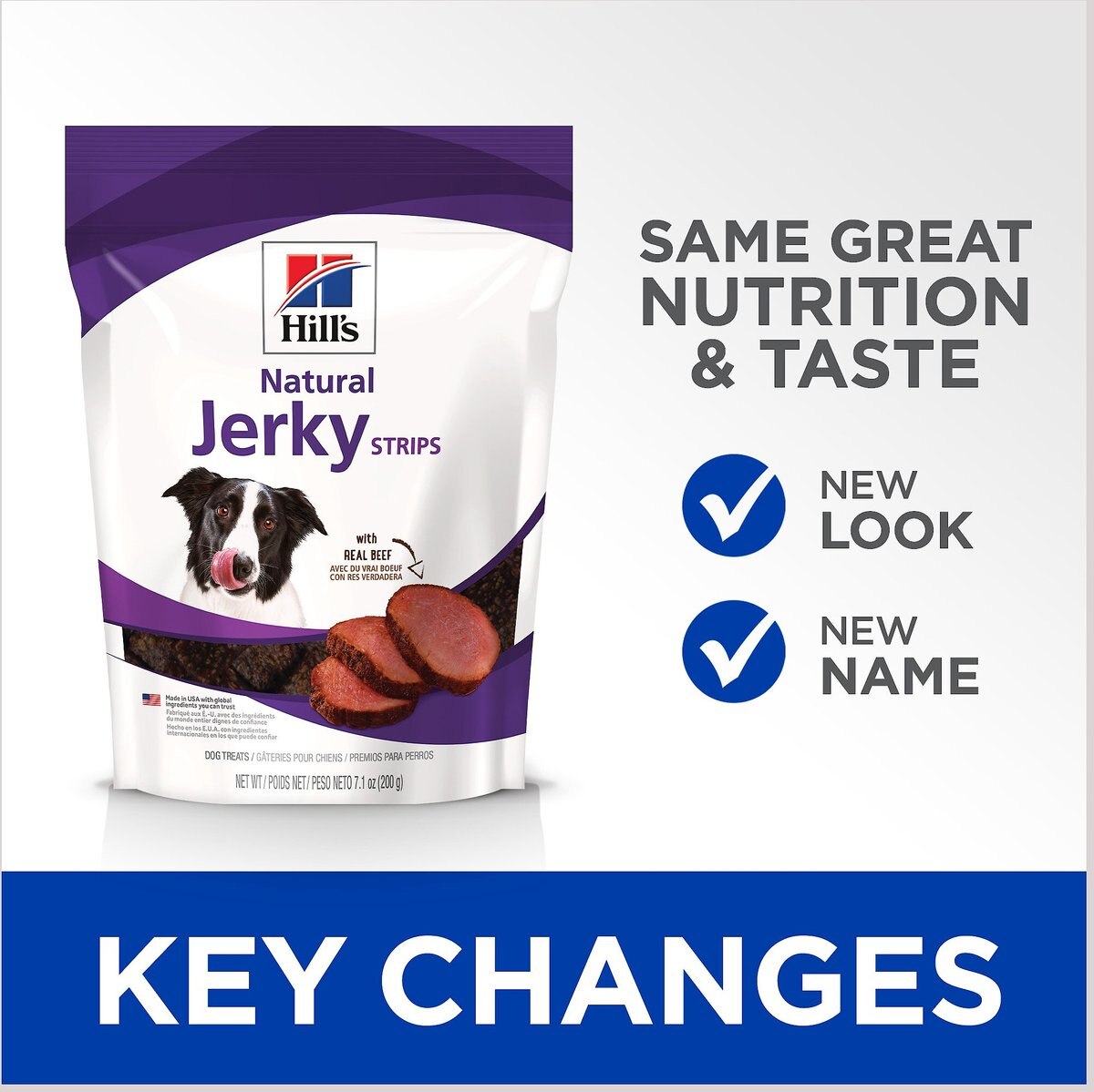 Hill's Natural Jerky Strips with Real Beef Dog Treats