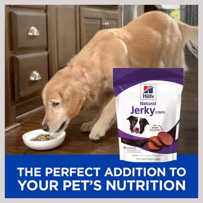 Show full view: Hill's Natural Jerky Strips with Real Beef Dog Treats, 7.1-oz bag slide 7 of 10