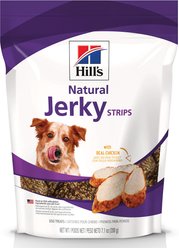 Hill's Natural Jerky Strips with Real Chicken Dog Treats, 7.1-oz bag