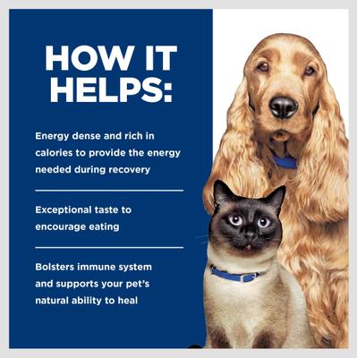 Show full view: Hill's Prescription Diet a/d Urgent Care with Chicken Wet Dog & Cat Food, 5.5-oz, case of 24 slide 6 of 13