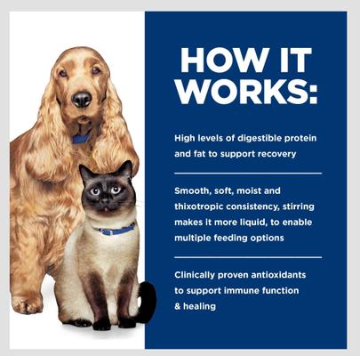 Show full view: Hill's Prescription Diet a/d Urgent Care with Chicken Wet Dog & Cat Food, 5.5-oz, case of 24 slide 7 of 13