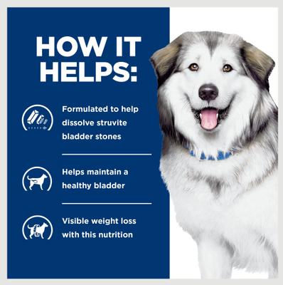 Show full view: Hill's Prescription Diet c/d Multicare + Metabolic, Urinary + Weight Care Chicken Flavor Dry Dog Food, 8.5-lb bag slide 5 of 12