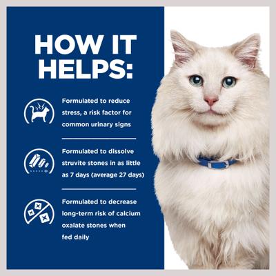 Show full view: Hill's Prescription Diet c/d Multicare Stress Urinary Care with Chicken Dry Cat Food, 8.5-lb bag slide 4 of 13