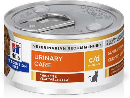 Hill's Prescription Diet c/d Multicare Urinary Care Chicken & Vegetable Stew Wet Cat Food