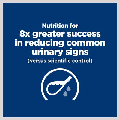 Show full view: Hill's Prescription Diet c/d Multicare Urinary Care Chicken & Vegetable Stew Wet Cat Food, 2.9-oz, case of 24 slide 5 of 12