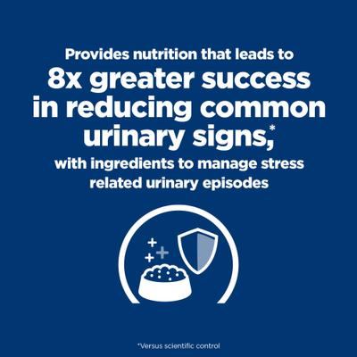 Show full view: Hill's Prescription Diet c/d Multicare Urinary Care Stress Chicken & Vegetable Stew Wet Cat Food, 2.9-oz, case of 24 slide 5 of 13