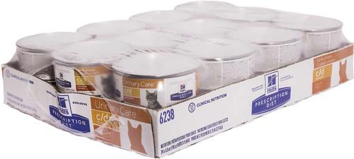 Show full view: Hill's Prescription Diet c/d Multicare Urinary Care with Chicken Dry + Canned Cat Food slide 5 of 6