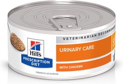 Hill's Prescription Diet c/d Multicare Urinary Care with Chicken Wet Cat Food, 5.5-oz, case of 24