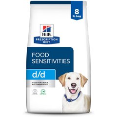 Hill's Prescription Diet d/d Skin/Food Sensitivities Potato & Duck Recipe Dry Dog Food, 8-lb bag