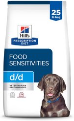Hill's Prescription Diet d/d Skin/Food Sensitivities Potato & Venison Dry Dog Food, 25-lb bag