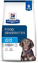 Hill's Prescription Diet d/d Skin/Food Sensitivities Potato & Venison Dry Dog Food, 8-lb bag